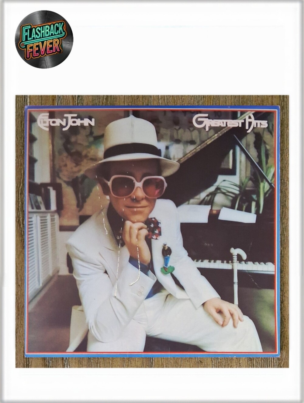 ELTON JOHN•Greatest Hits•1974 US Stereo Comp (#MCA 2128) Pinckneyville Pressing